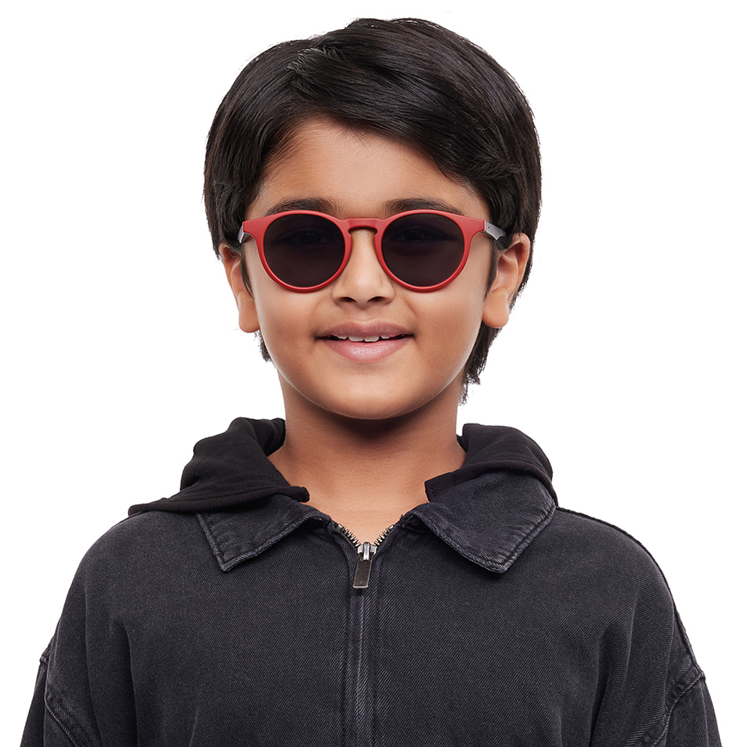 Hooper Red Full Rim Round right side