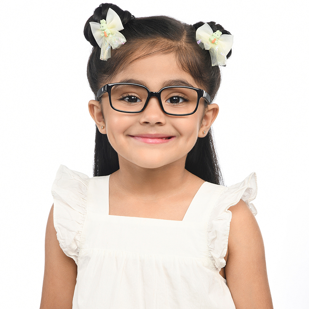 Hooper Online Black Full Rim Rectangle right side