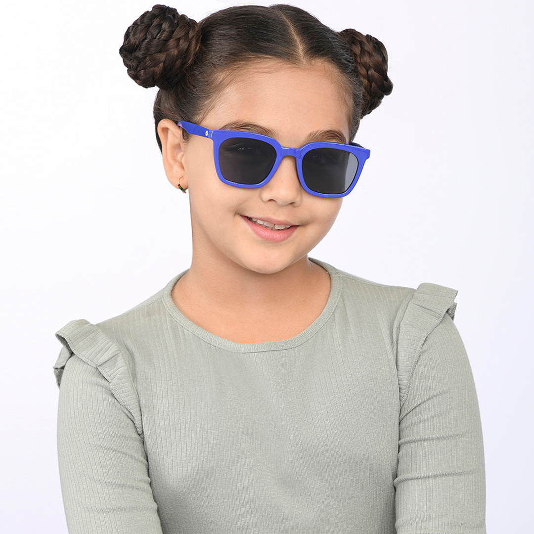 Hooper Sky Blue Full Rim Square right side