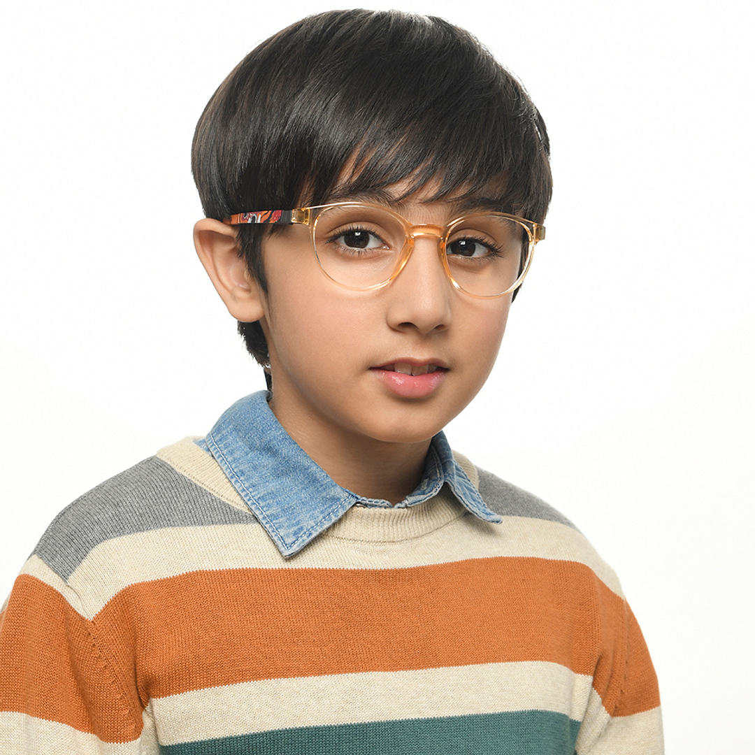 Hooper Online Yellow Full Rim Round right side