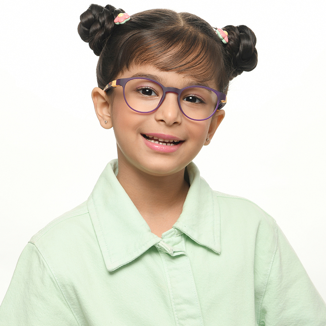 Hooper Purple Full Rim Round right side