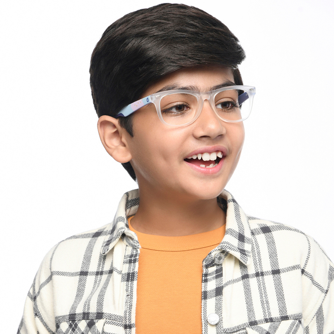 Hooper Online Crystal Transparent Full Rim Rectangle right side