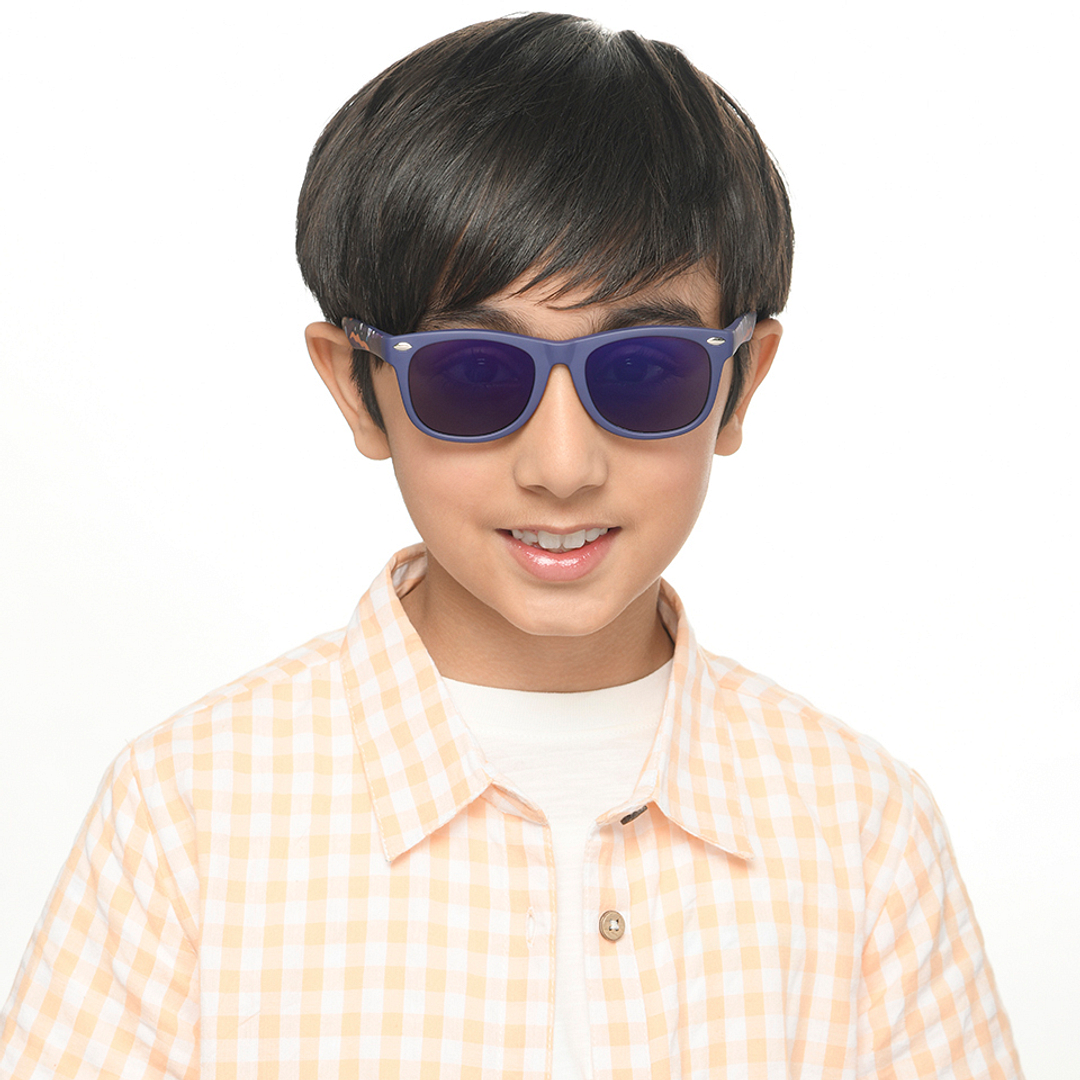 Hooper Black Full Rim Square left side