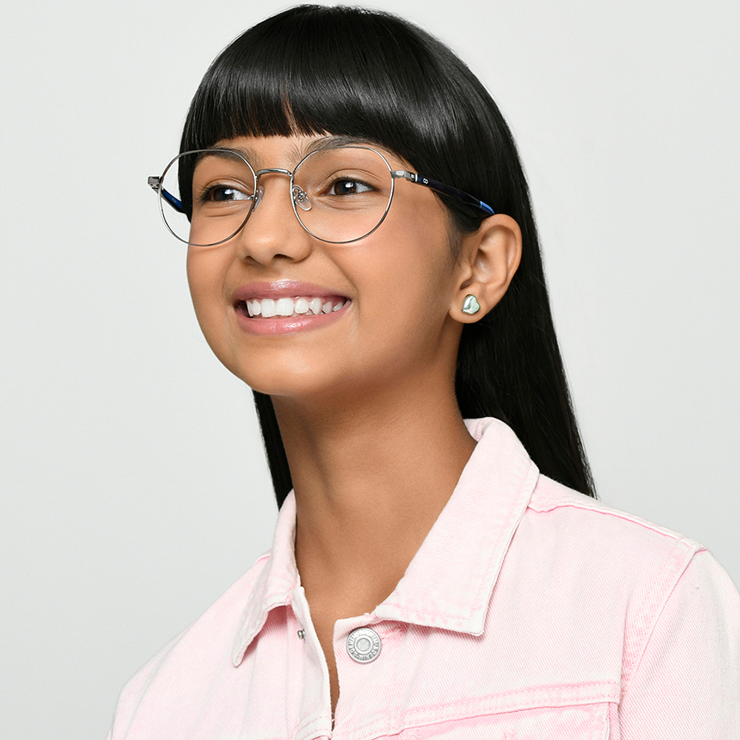 Hooper Online Silver Full Rim Round right side