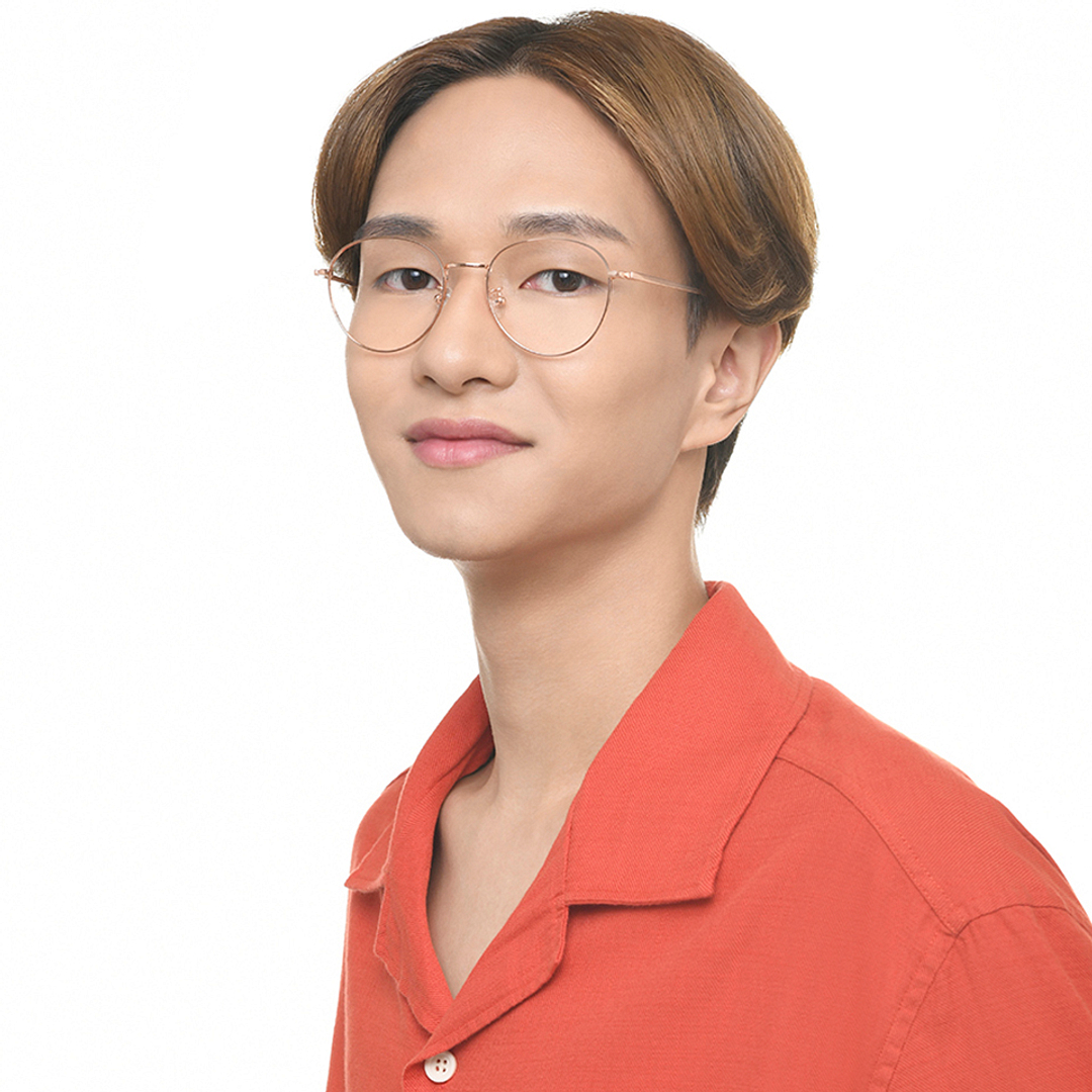 John Jacobs Online Gold Full Rim Round right side