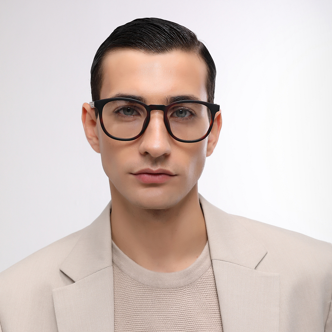 Buy Green Tortoise Full Rim Square John Jacobs JJ E17138-C1 JJ