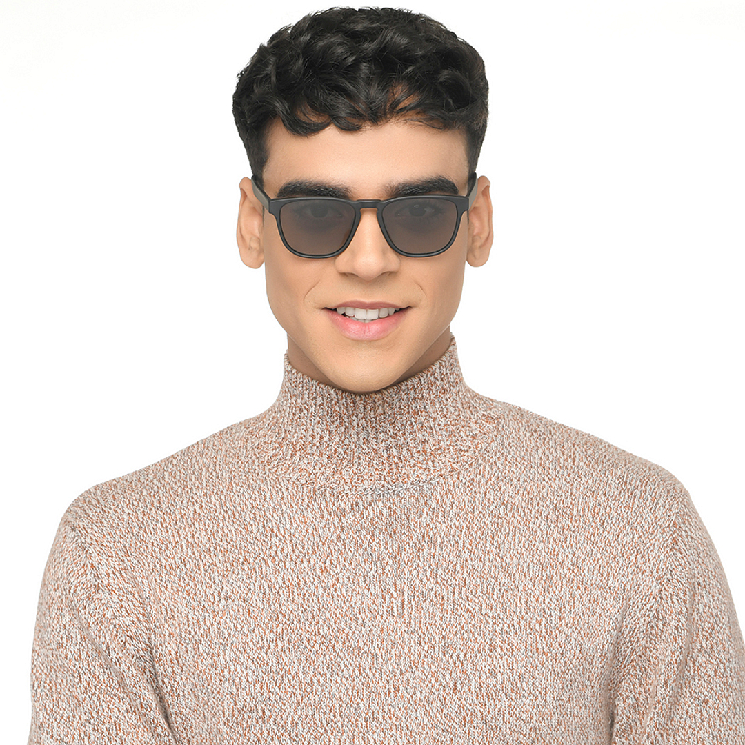 ！JJ！ Buy Blue Gunmetal Full Rim Aviator John Jacobs JJ TINTS JJ S12474