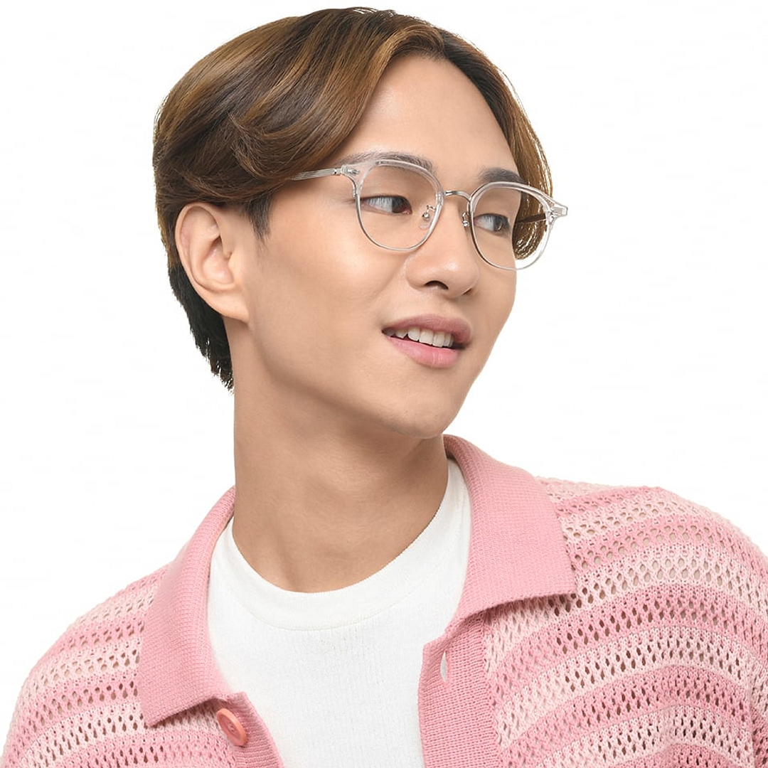 John Jacobs Online Silver Full Rim Round right side