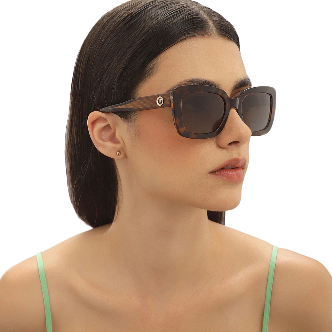 John Jacobs Online Tortoise Full Rim Rectangle right side