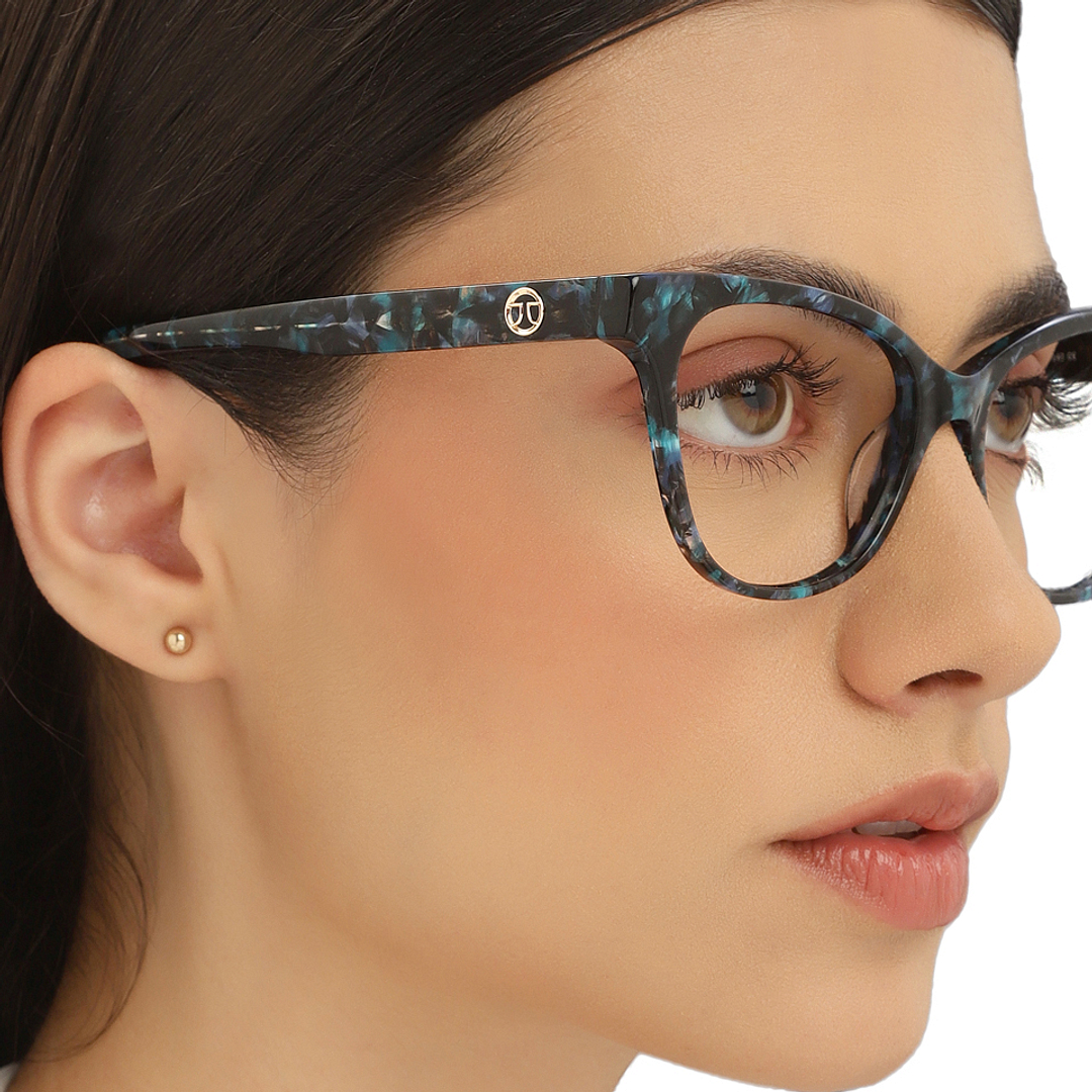John Jacobs Tortoise Full Rim Cat Eye right side