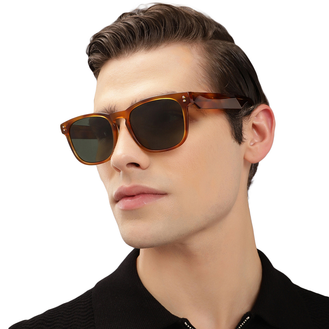 John Jacobs Online Tortoise Full Rim Square right side