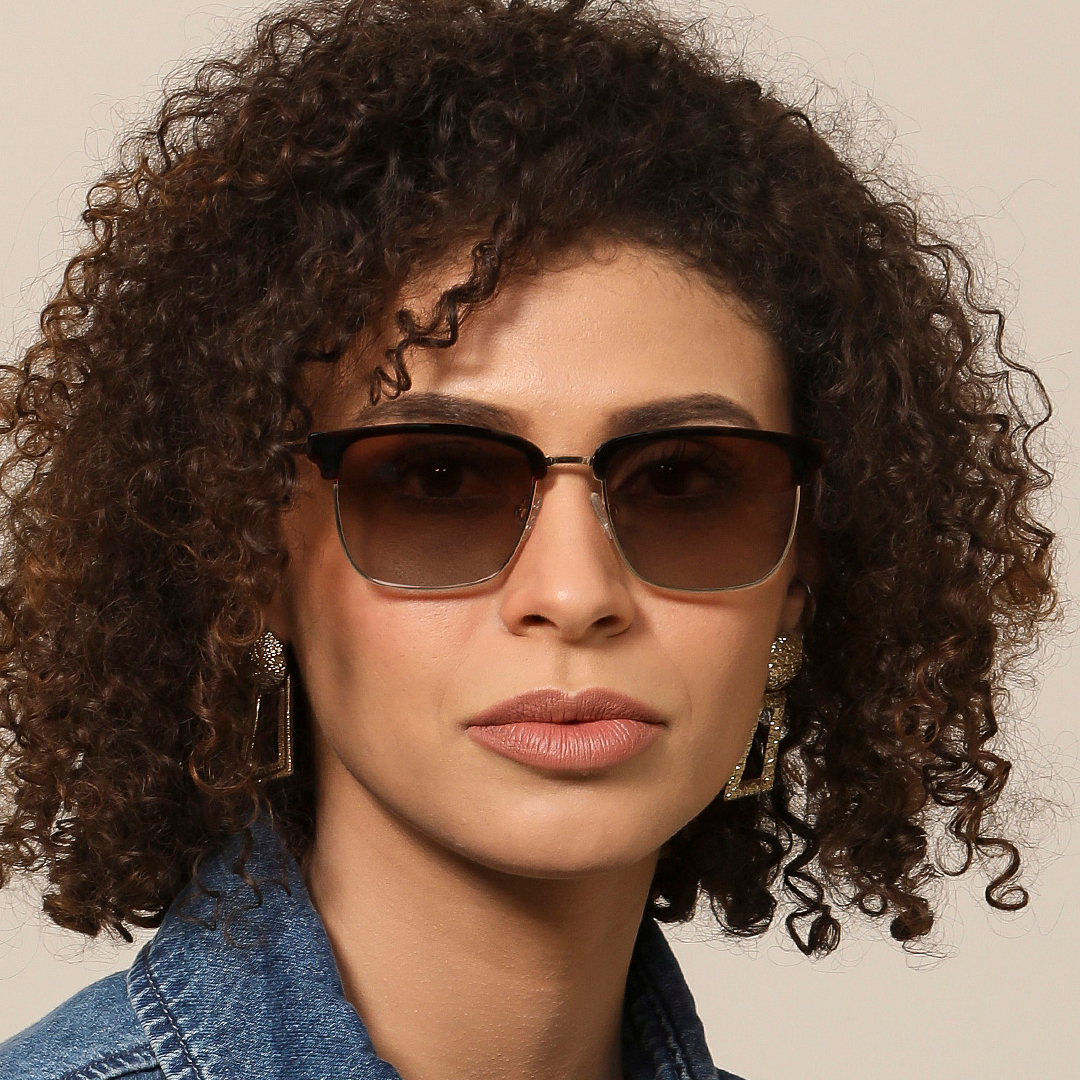 Buy Gold Tortoise Gold Brown Gradient Full Rim Clubmaster John