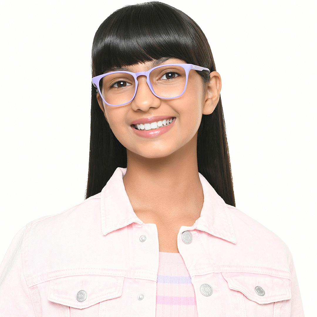 Hooper Online Amethyst Full Rim Square left side