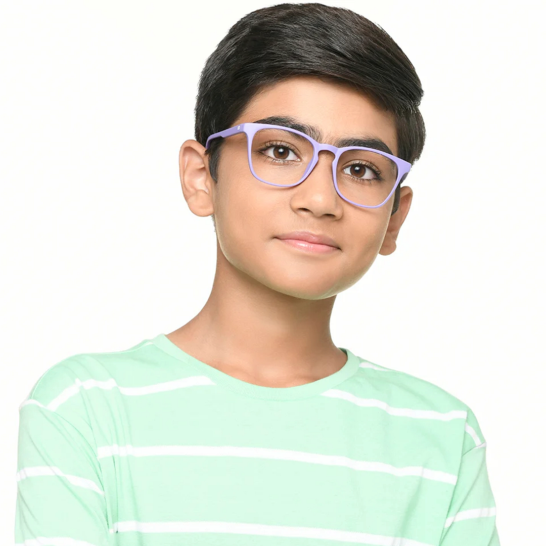 Hooper Online Amethyst Full Rim Square left side