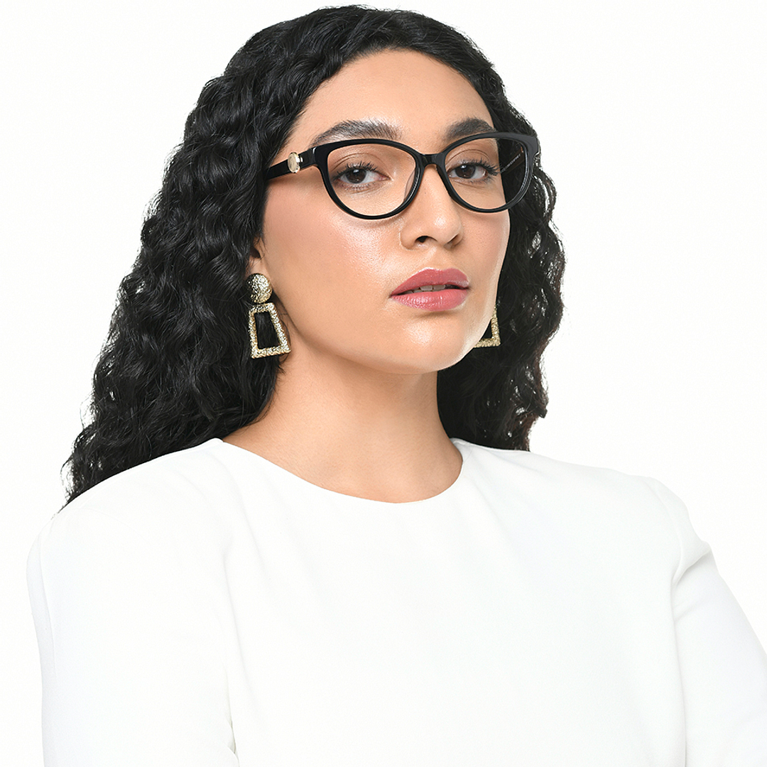 Lenskart Black Full Rim Cat Eye right side