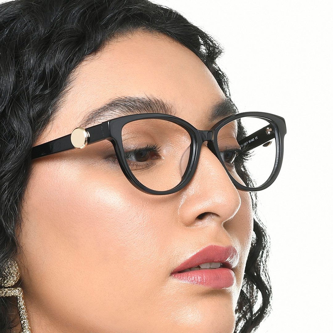 Lenskart Black Full Rim Cat Eye right side