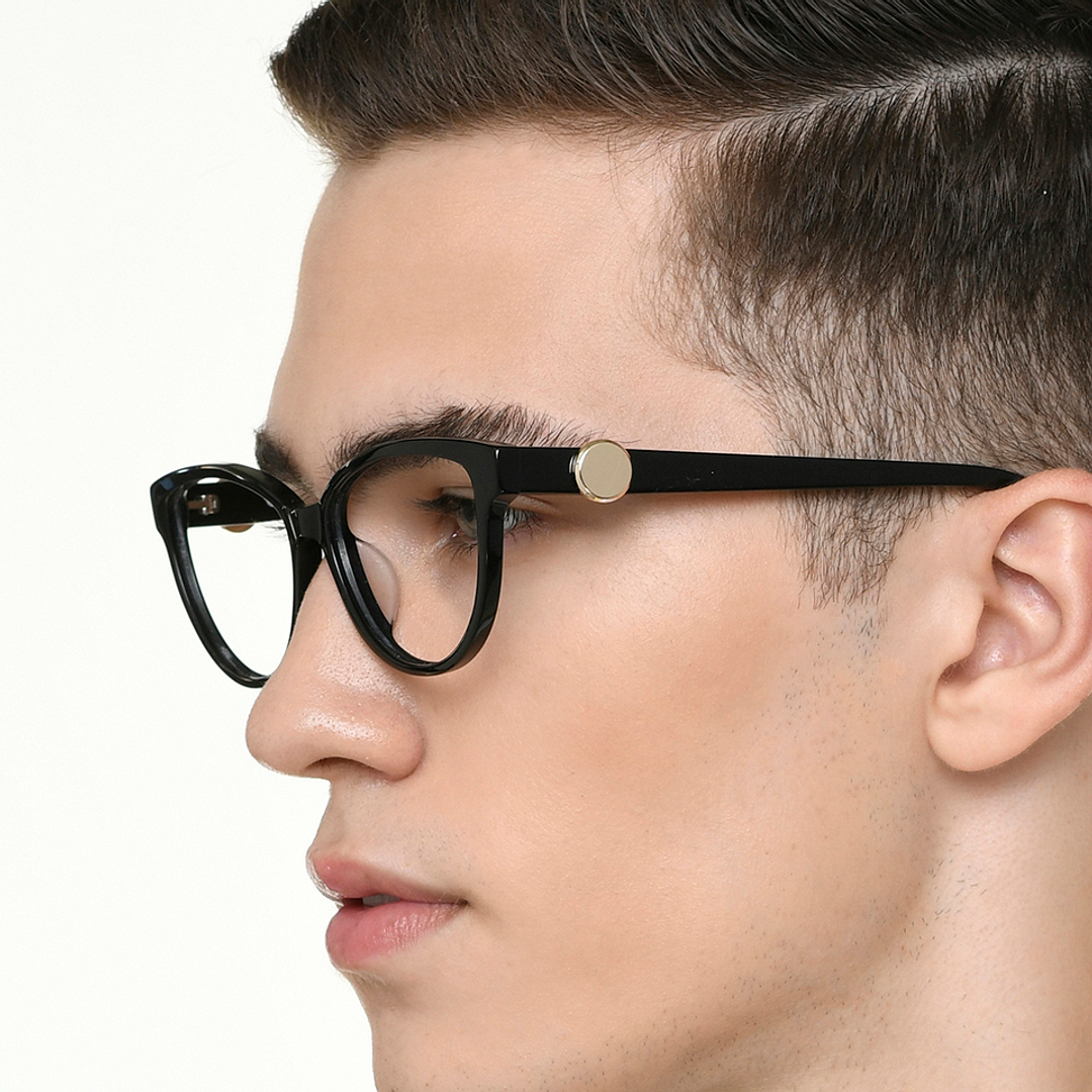 Lenskart Black Full Rim Cat Eye right side