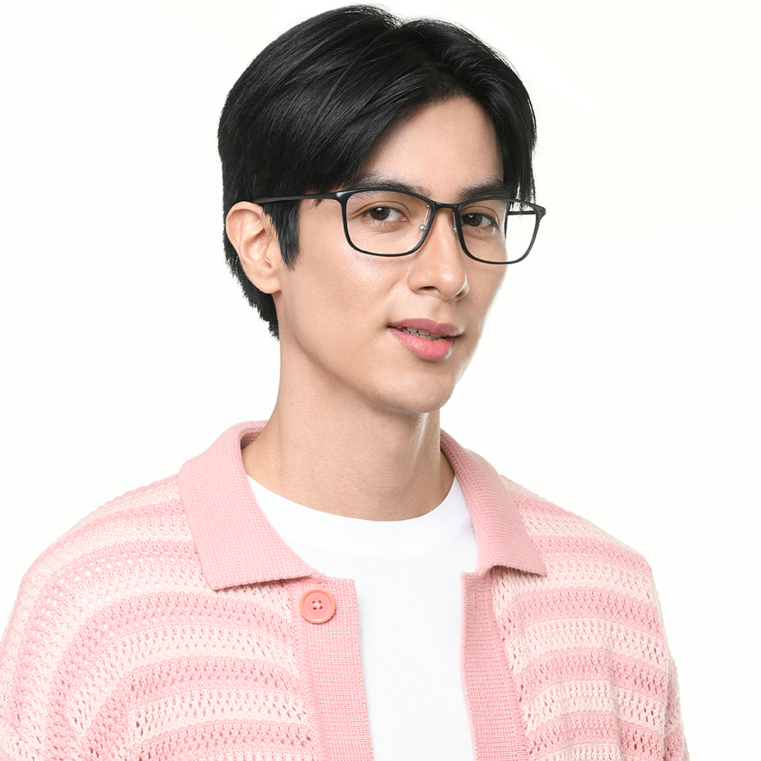 Lenskart Air Online Black Full Rim Square right side