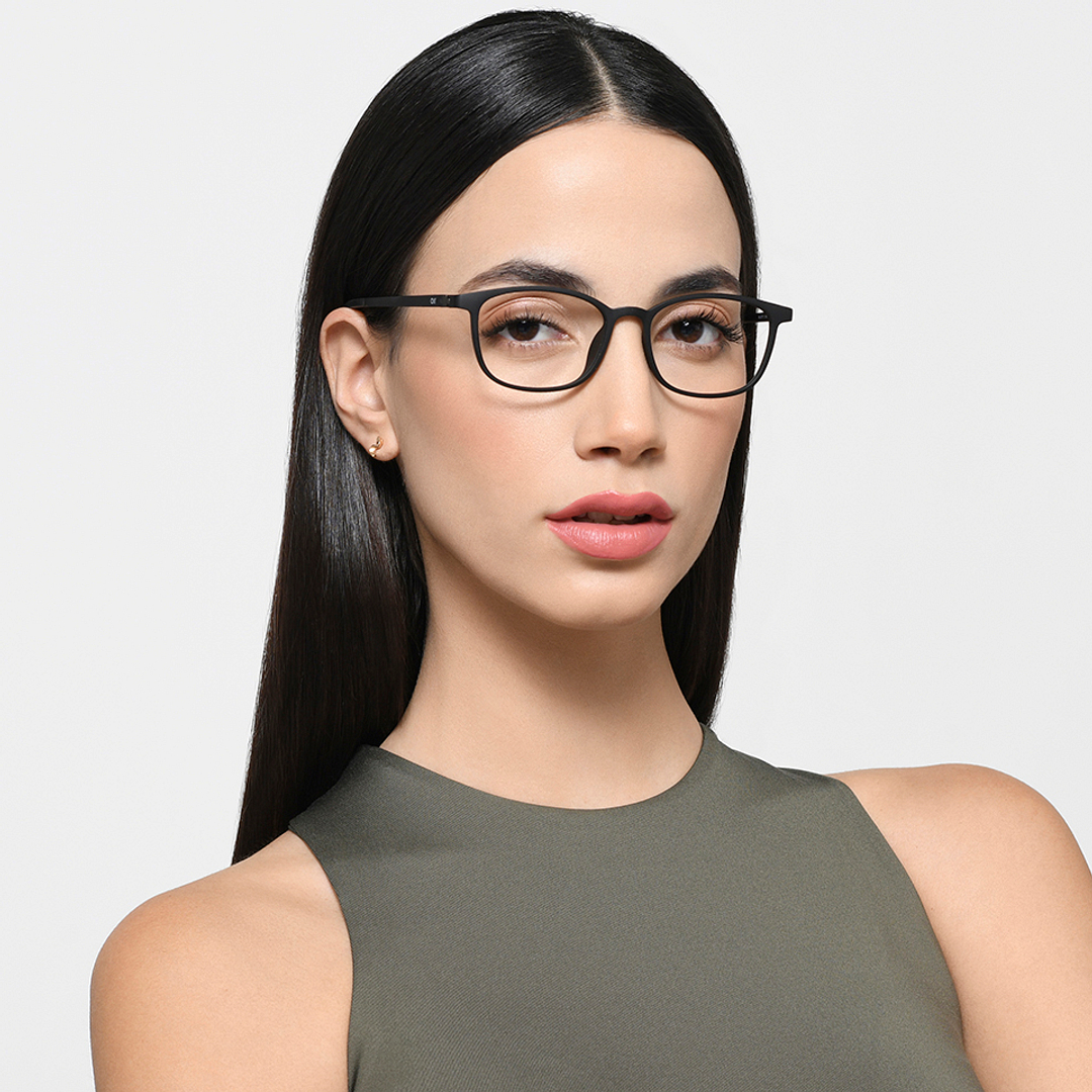 Lenskart Air Online Black Full Rim Rectangle right side