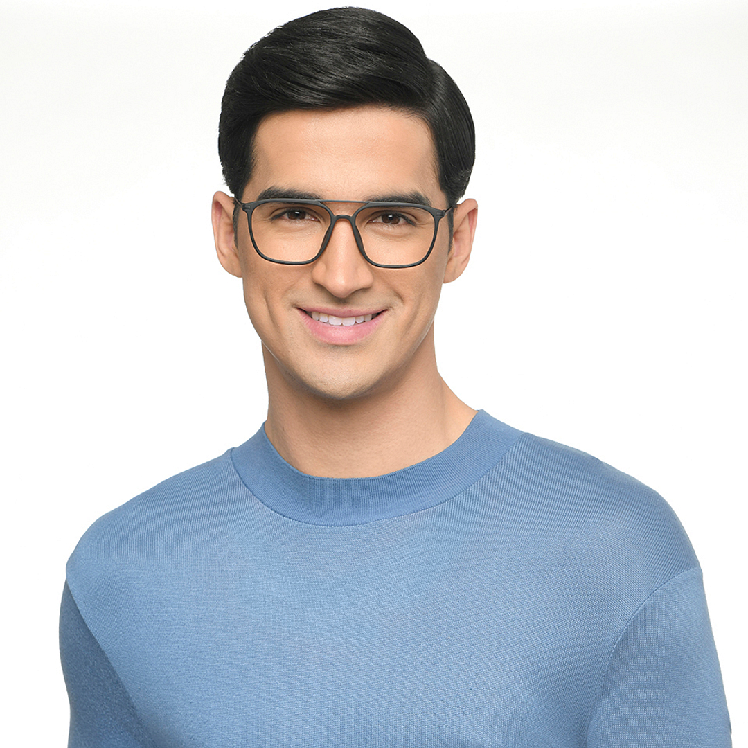 Lenskart Air Black Full Rim Square left side