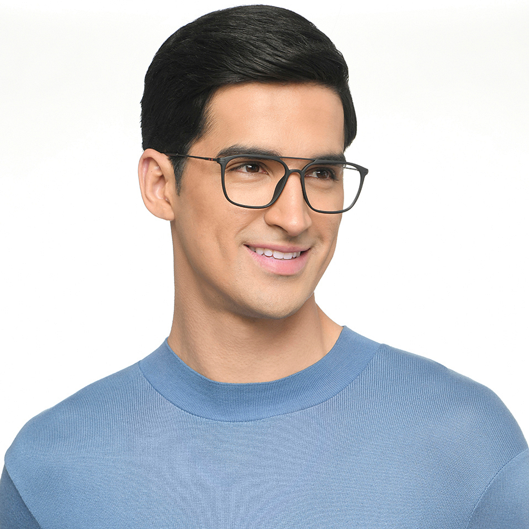 Lenskart Air Black Full Rim Square right side