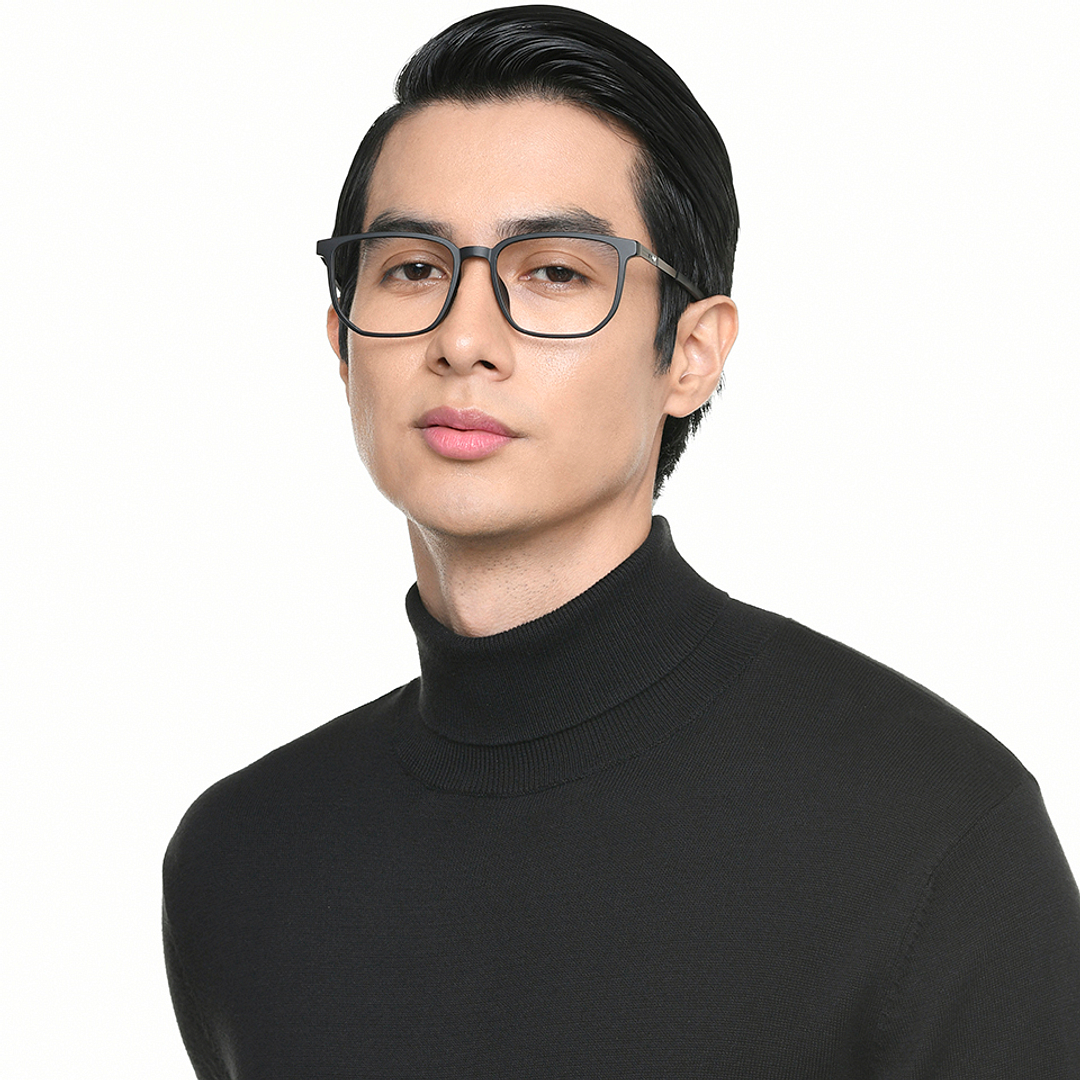 Lenskart Black Full Rim Square left side