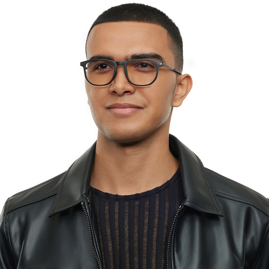 Lenskart STUDIO Black Full Rim Geometric right side