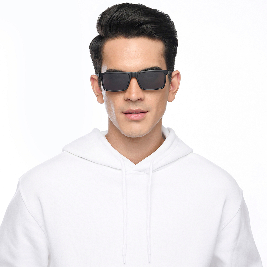 Lenskart Air Online Black Full Rim Rectangle right side