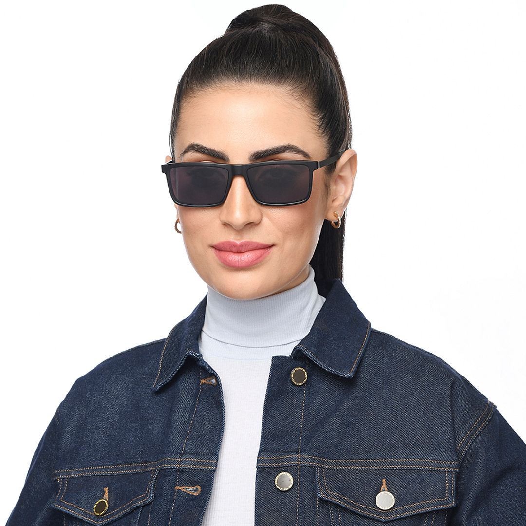 Lenskart Air Online Black Full Rim Rectangle right side