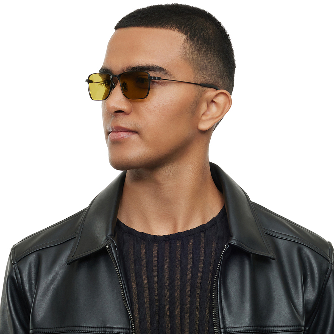 Lenskart STUDIO Black Full Rim Geometric right side