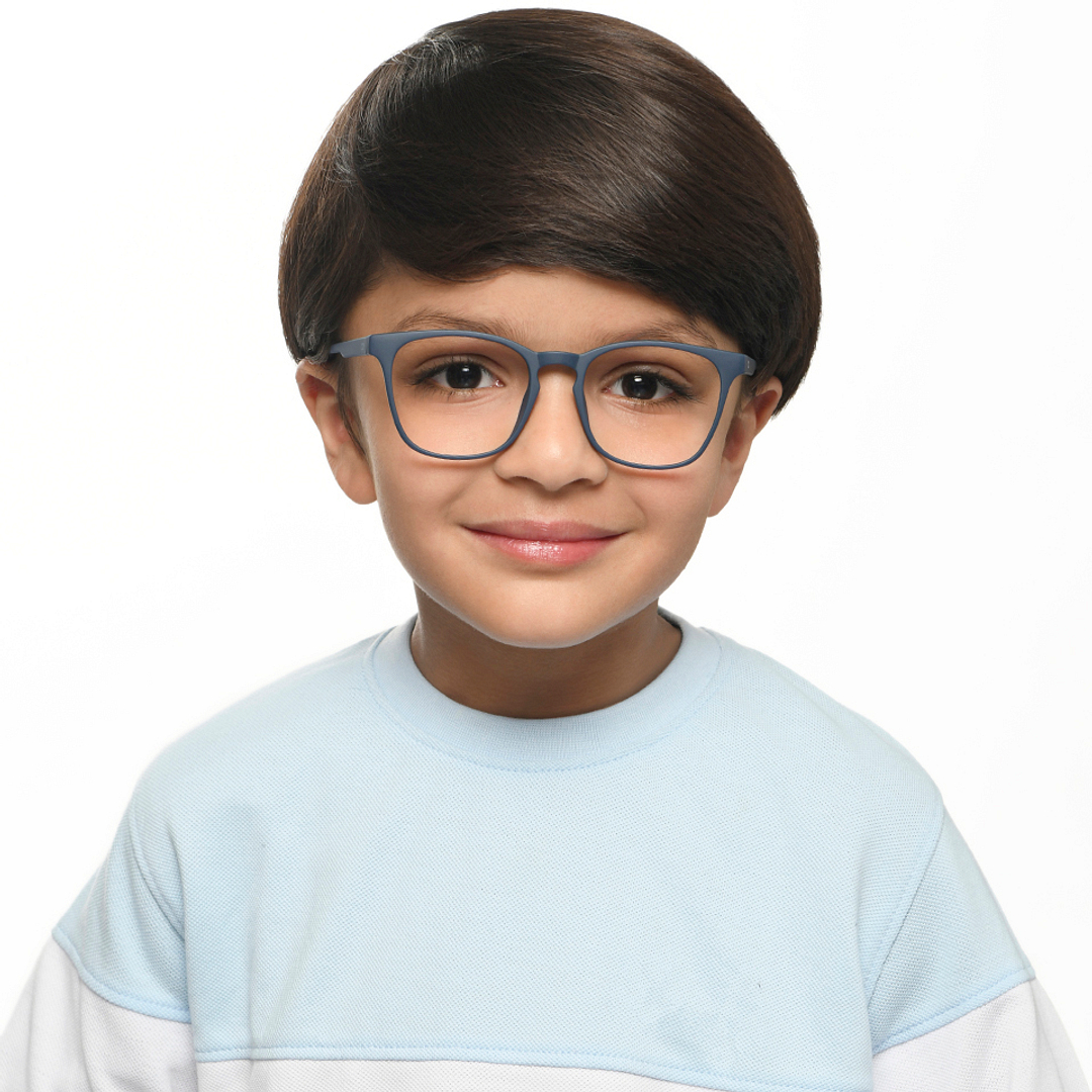 Hooper Screen Glasses Blue Block Phone Screen Glasses : Navy Navy Full Rim Square Hooper Hustlr HP D15011 C15 left side