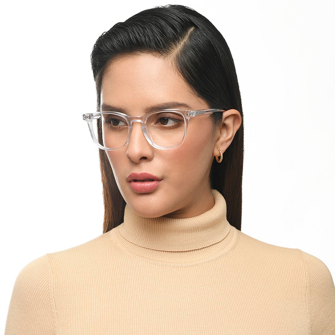 Lenskart Hustlr Crystal-Ace Full Rim Square left side