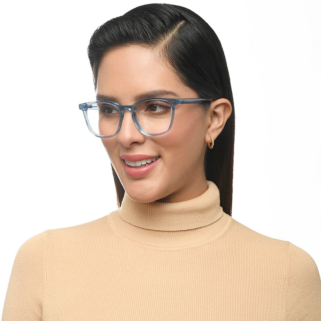 Lenskart Hustlr Online Denim-Ace Full Rim Square right side