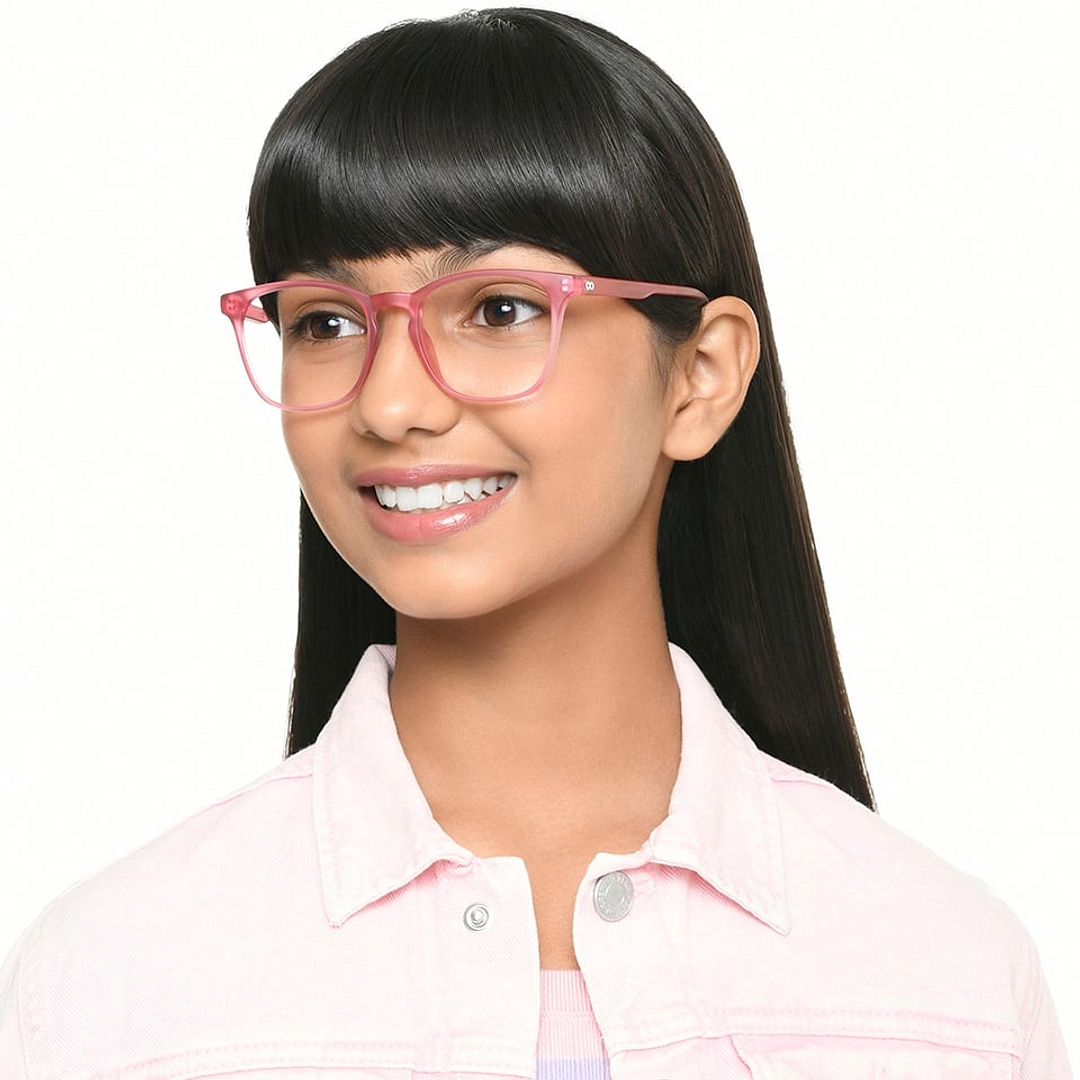 Hooper Screen Glasses Flamingo Full Rim Square Hooper Hustlr HP D15011 C5 Eyeglasses right side