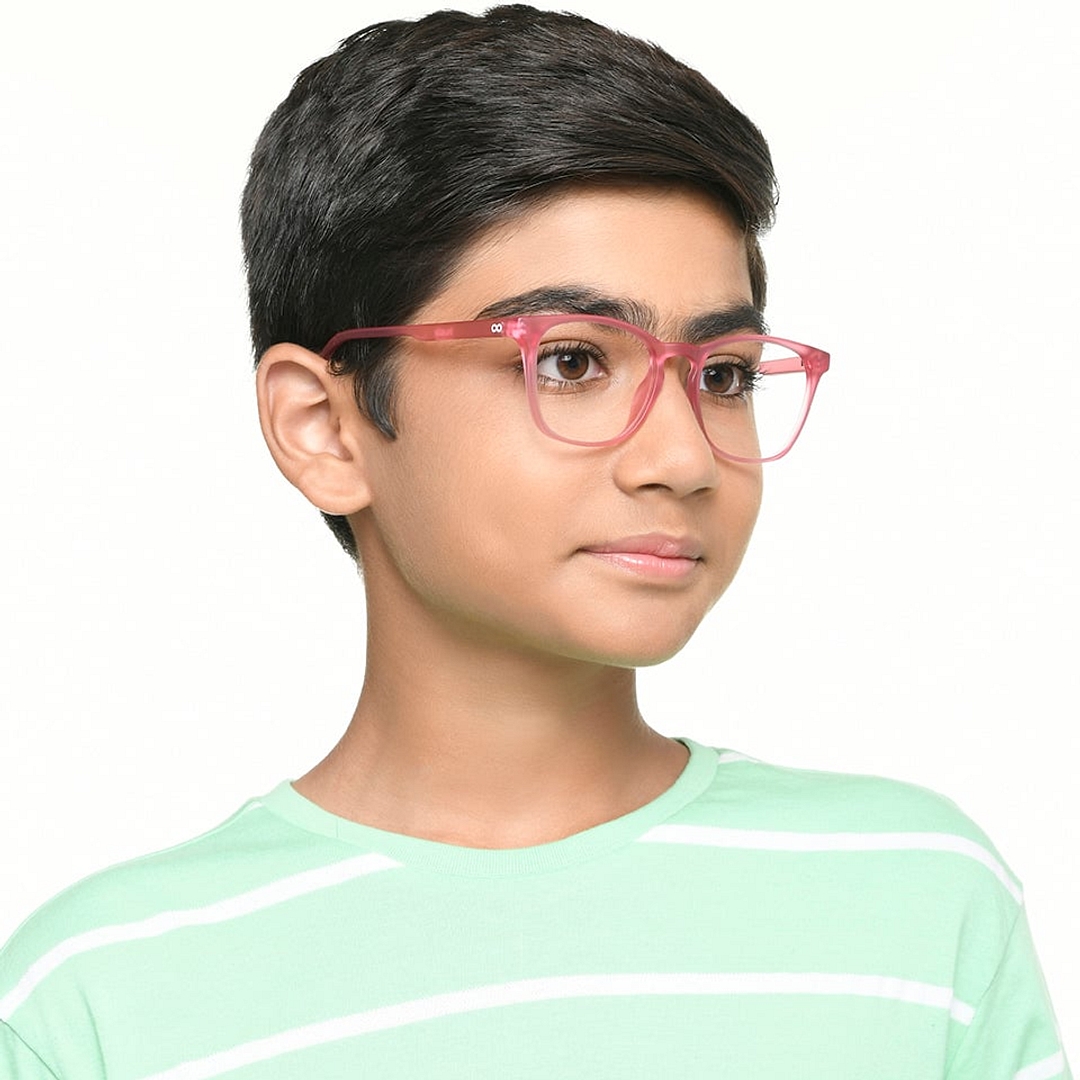 Hooper Screen Glasses Flamingo Full Rim Square Hooper Hustlr HP D15011 C5 Eyeglasses right side