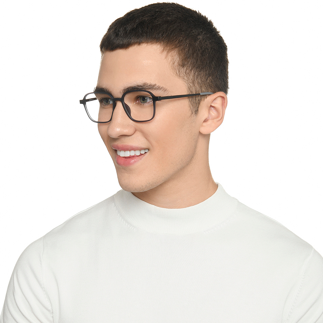 Lenskart Air Black Full Rim Square right side