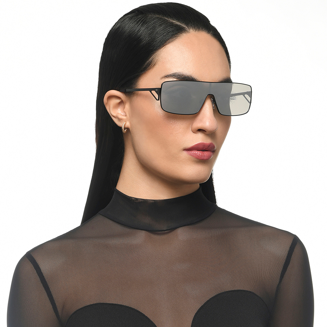 لينسكارت ستوديو أونلاين أسود حافة كاملة المستطيل left side