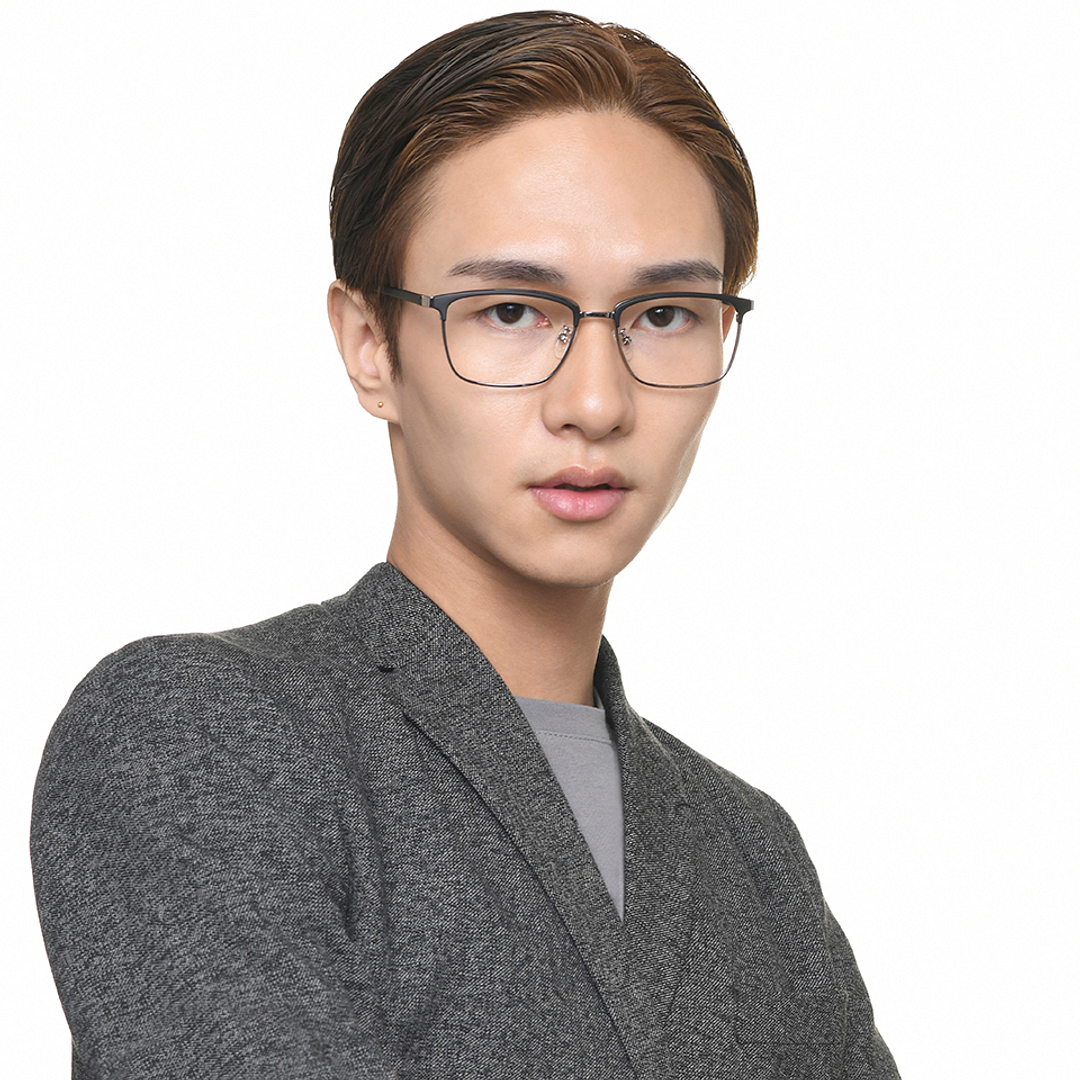 Lenskart Air LA Black Full Rim Square right side