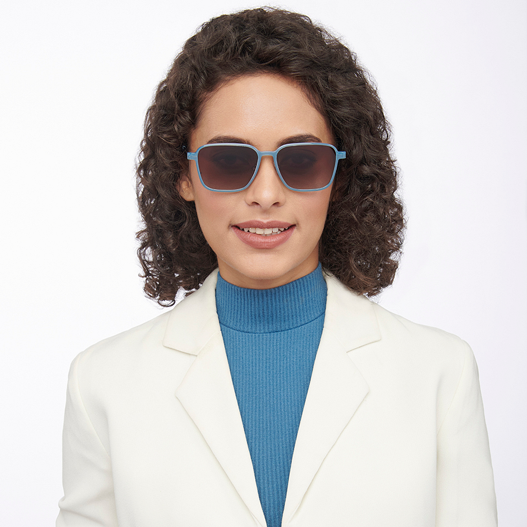 Lenskart Air Online Light Gunmetal Full Rim Round right side