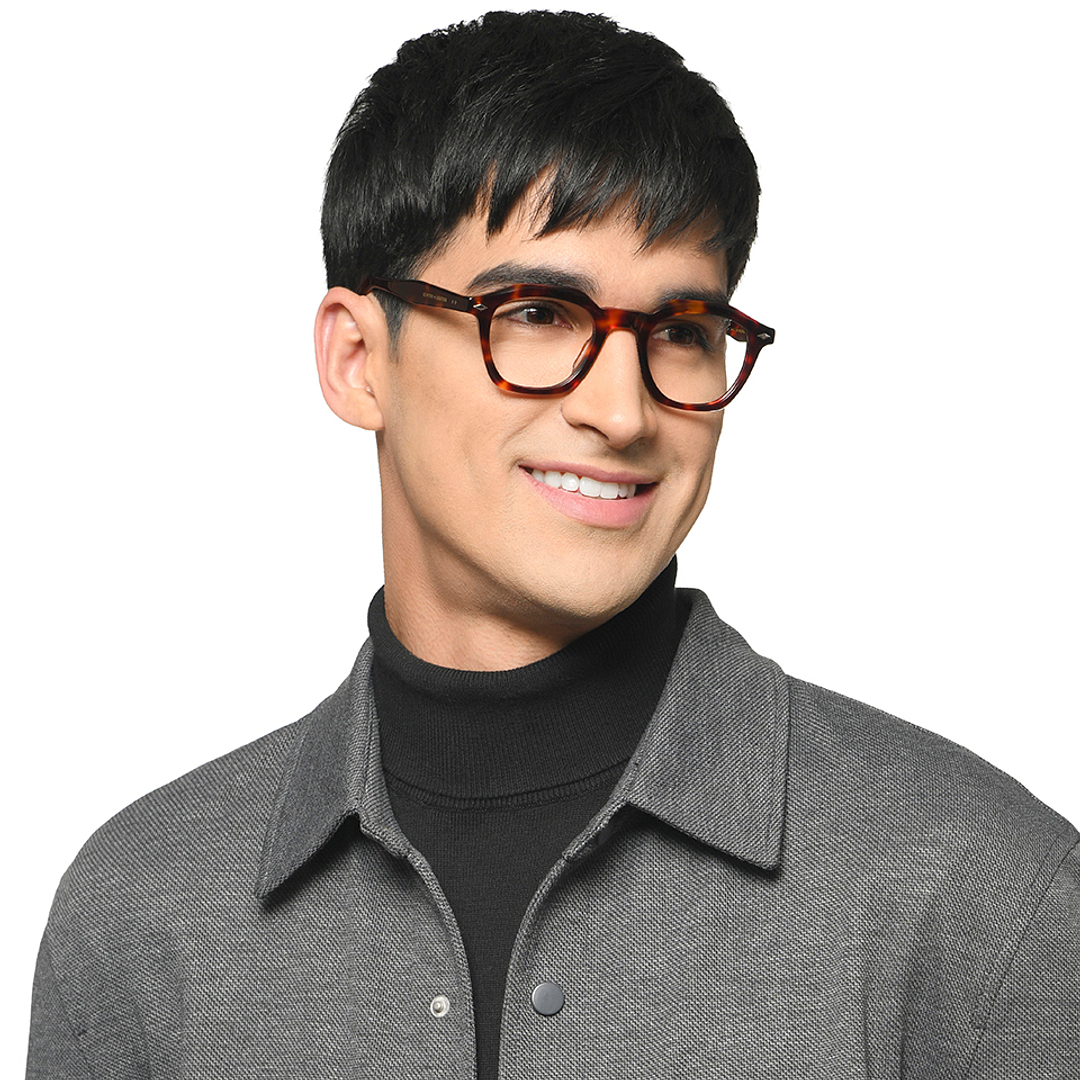 Le Petit Lunetier Tortoise Full Rim Square right side