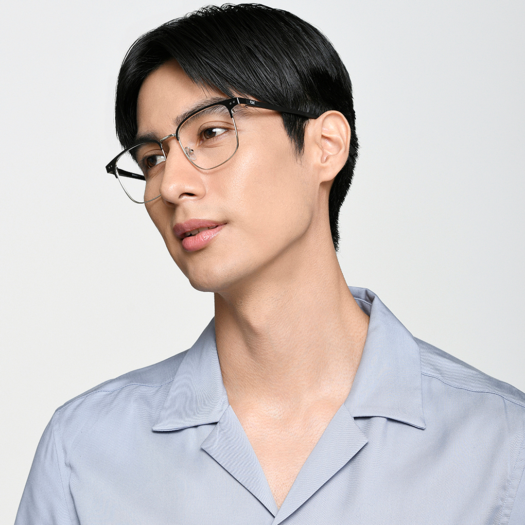 Lenskart Air Online Black Full Rim Square left side