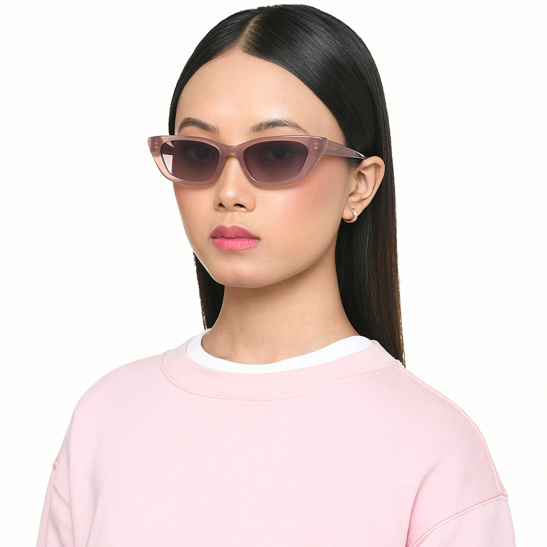 Lenskart Light Brown Full Rim Cat Eye right side