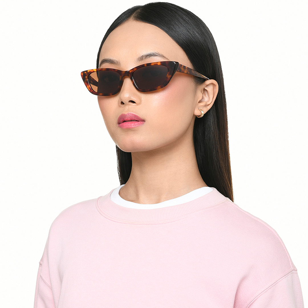 Lenskart Tortoise Full Rim Cat Eye left side