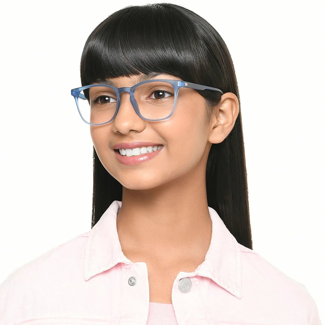 Hooper Online Ocean Blue Full Rim Square right side