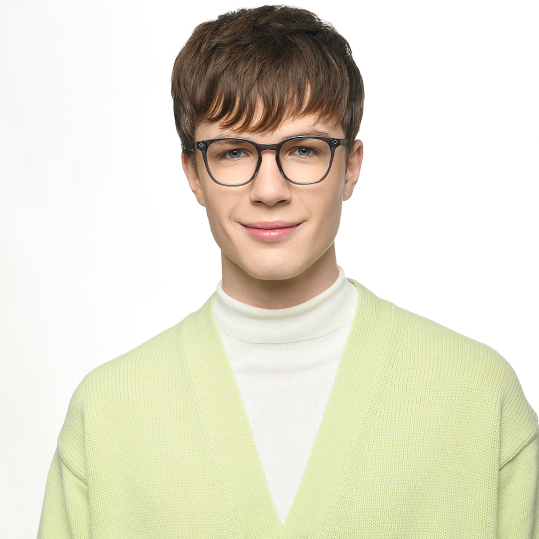 Lenskart Hustlr Graphite-Ace Full Rim Square left side