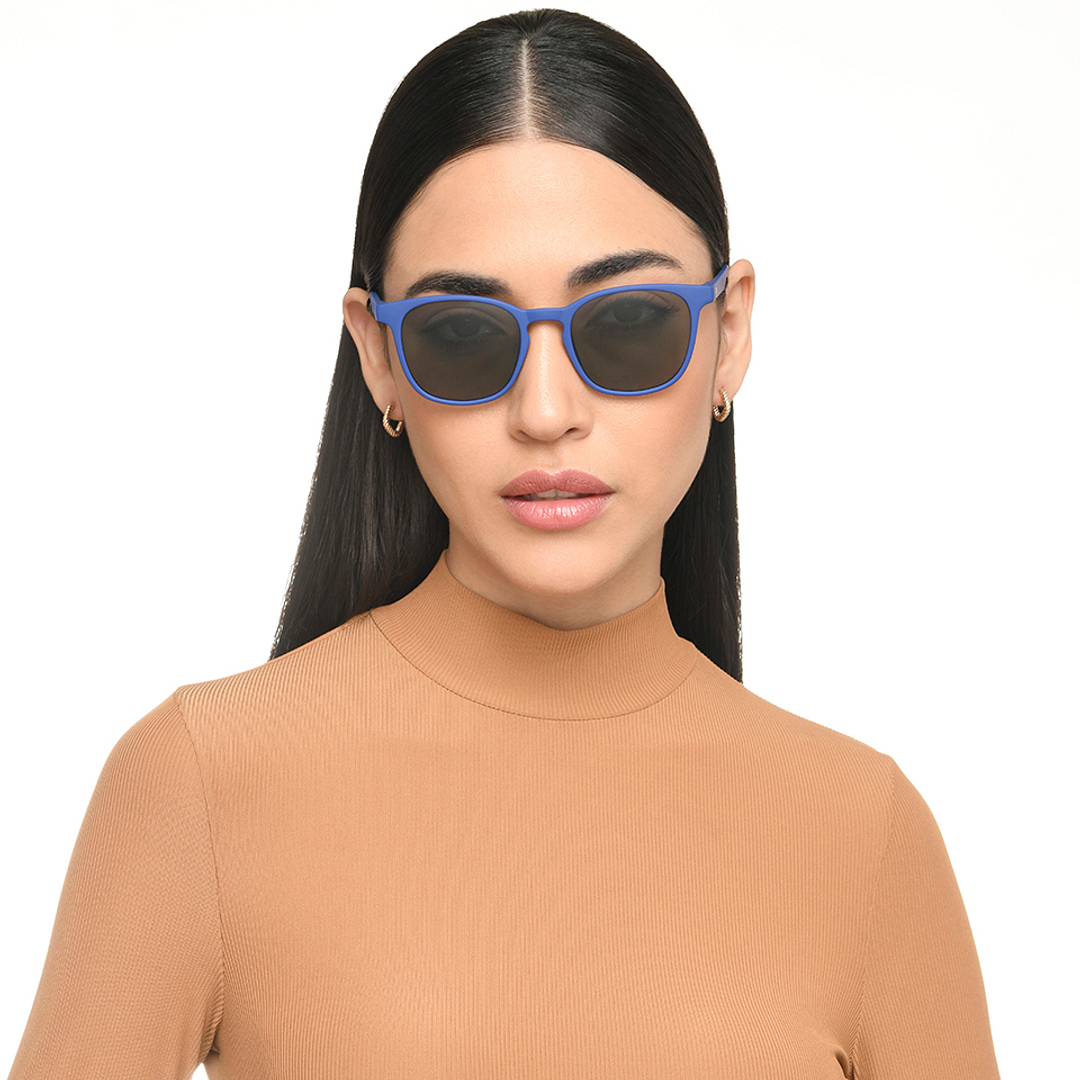 Lenskart Hustlr Online Midnight Blue Full Rim Square left side