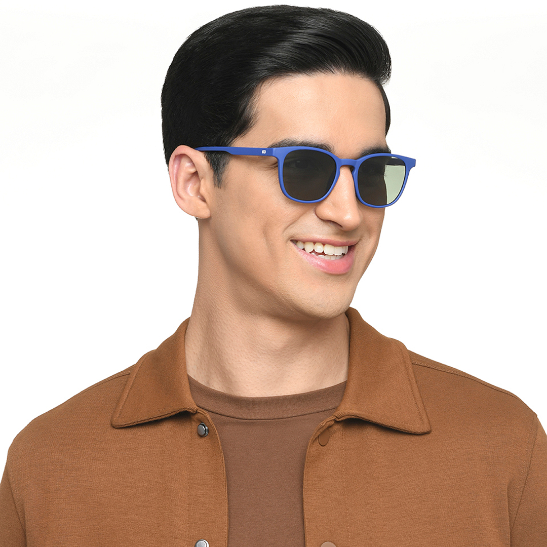 Lenskart Hustlr Online Midnight Blue Full Rim Square right side