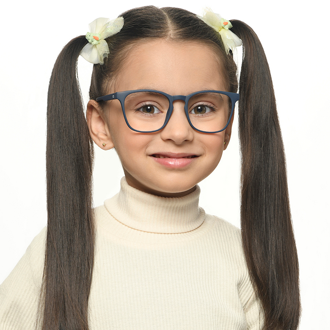 Hooper Navy Blue Full Rim Square right side