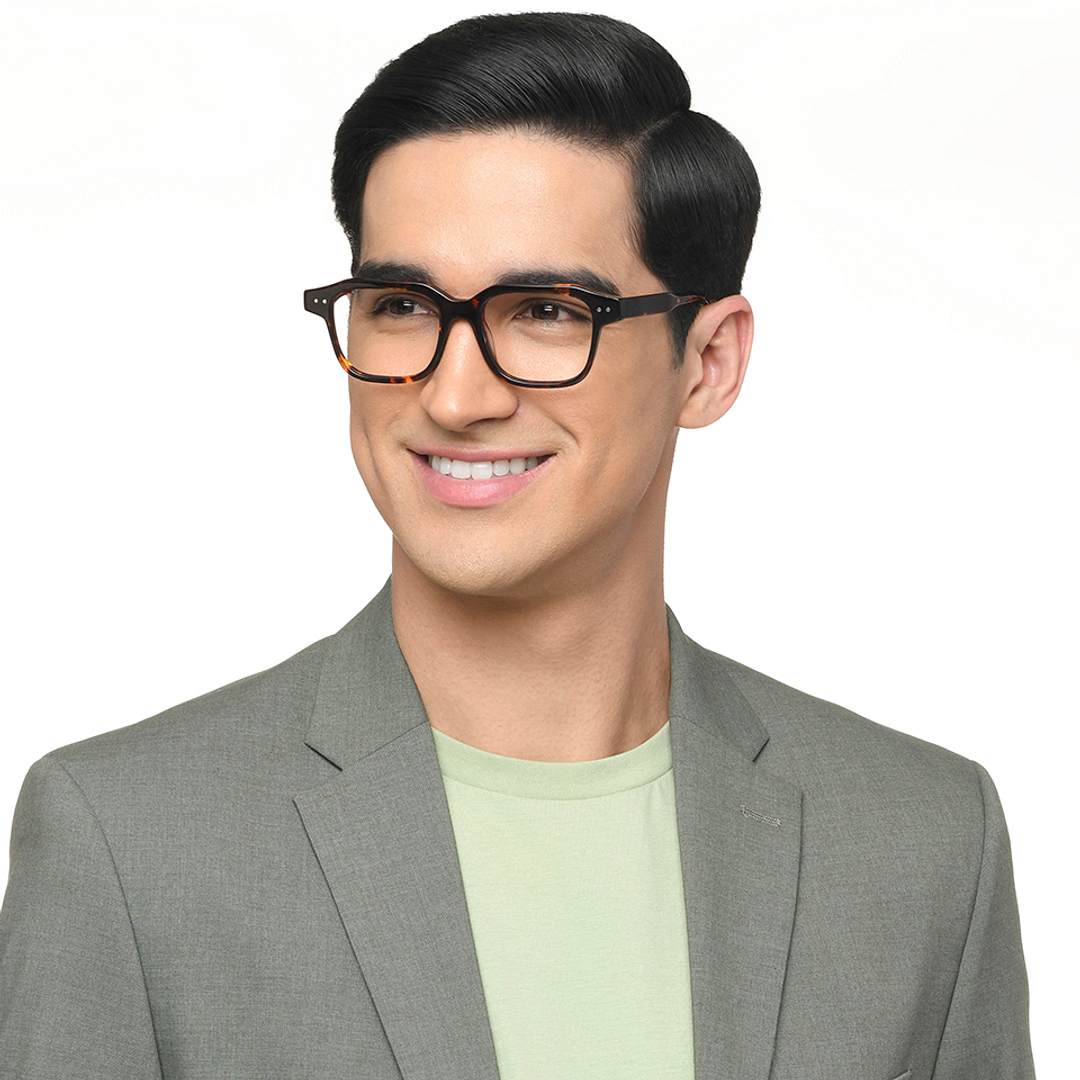 Lenskart Tortoise Full Rim Square right side