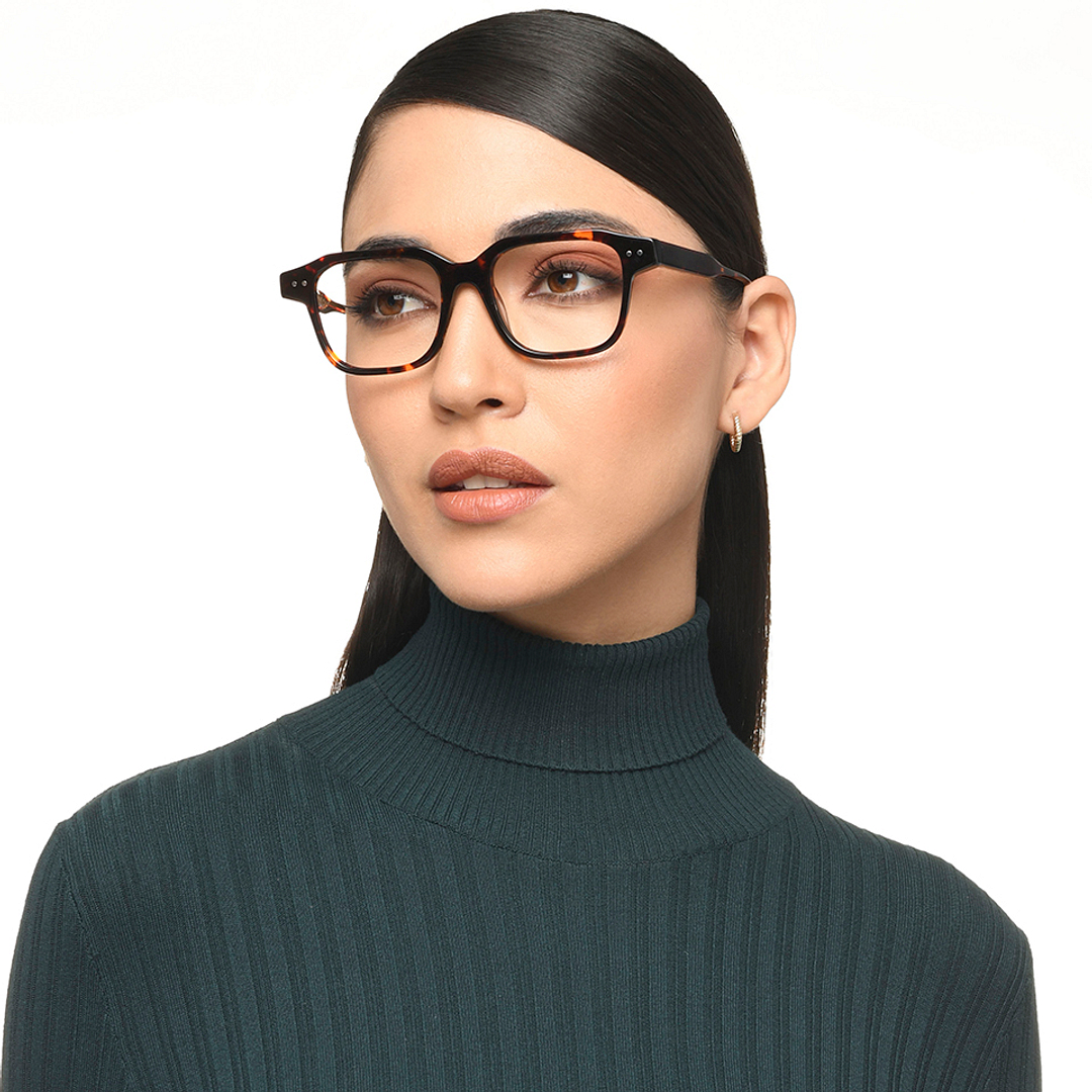 Lenskart Tortoise Full Rim Square right side